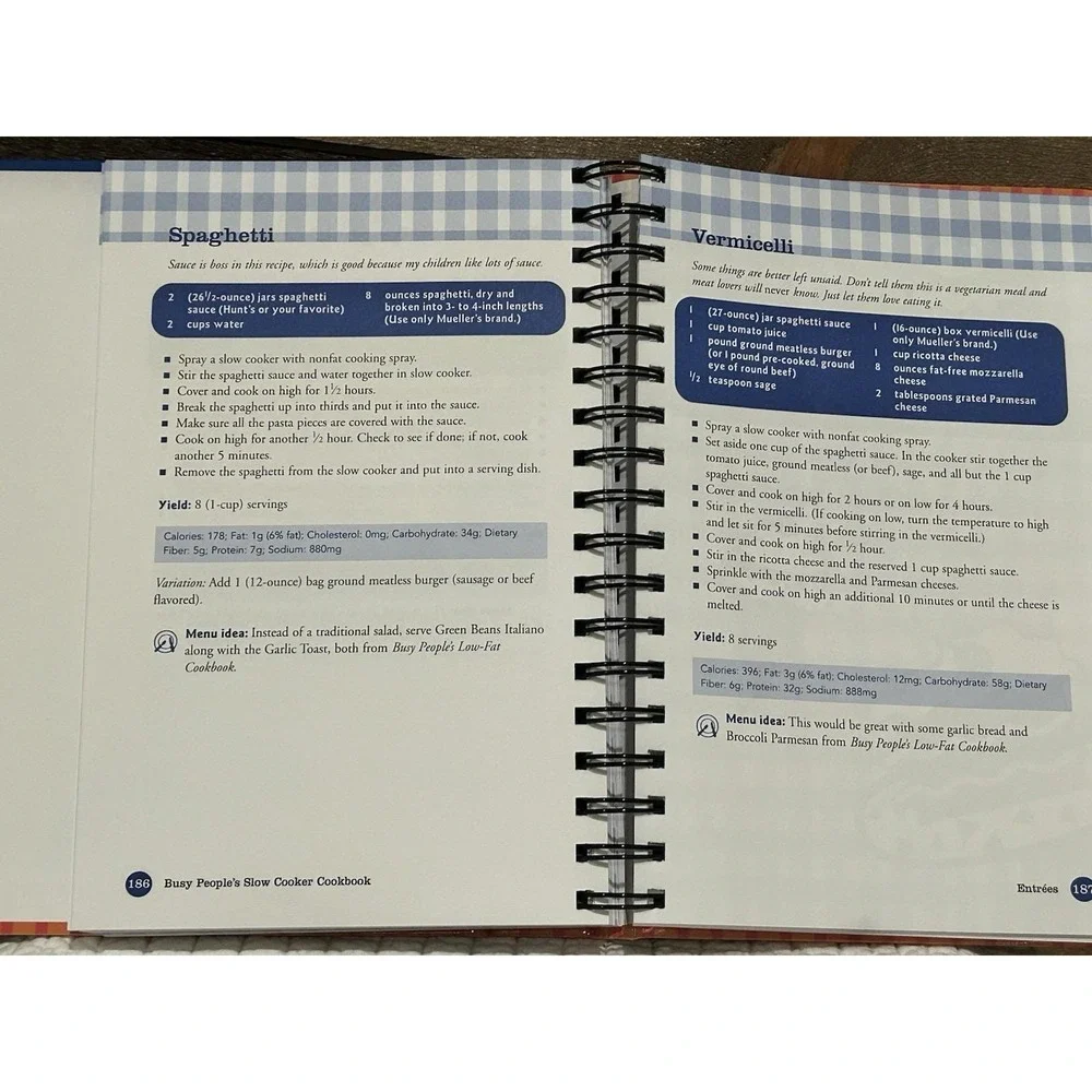 Busy‎ People's Slow-Cooker Cookbook - 9781401601072, spiral-bound, Dawn Hall
